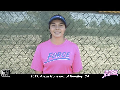 2019 Alexa Gonzalez Second Base and Outfield Softball Skills Video - Fresno Force