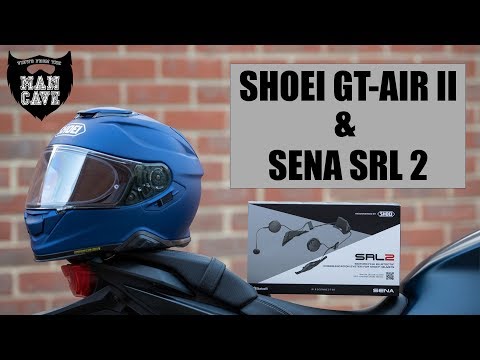 Shoei GT Air II and Sena SRL 2 - Install & Review
