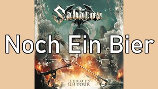 Sabaton | Noch Ein Bier | Lyrics