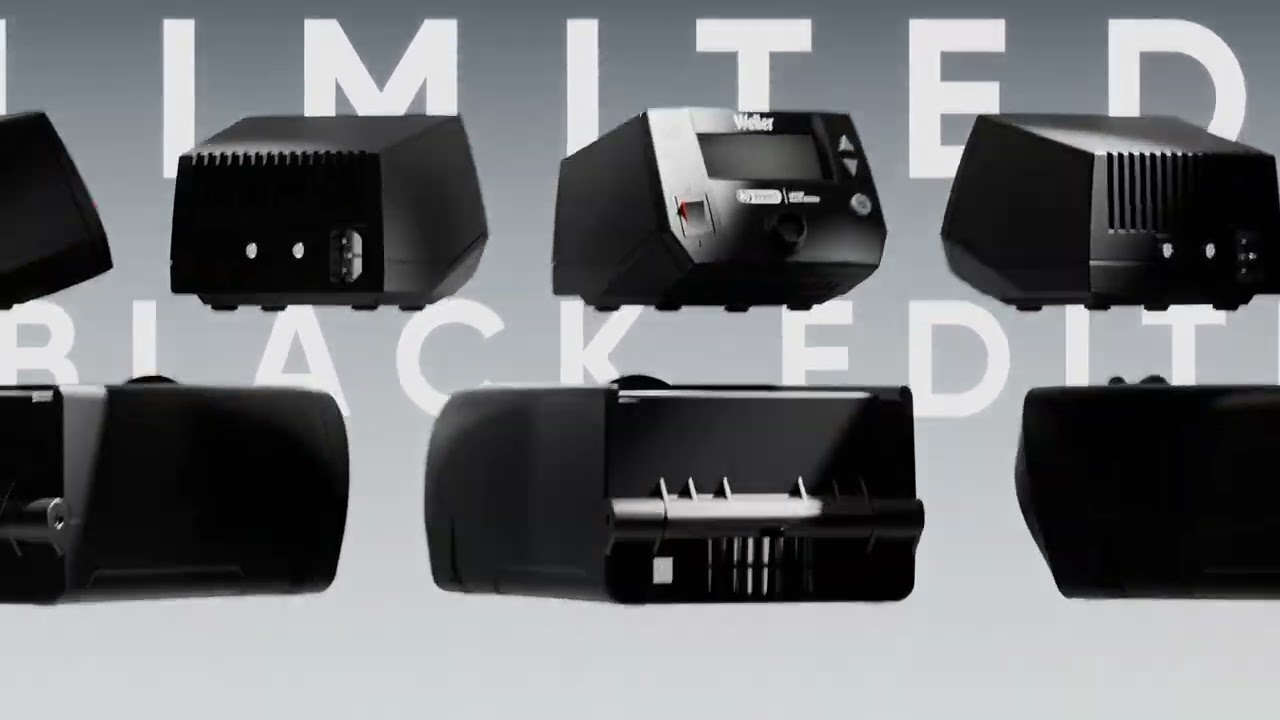 Weller Lötstation WE 1010 Limited Black Edition 70 W Schwarz