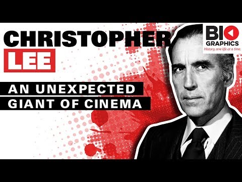 Christopher Lee: An Unexpected Giant of Cinema