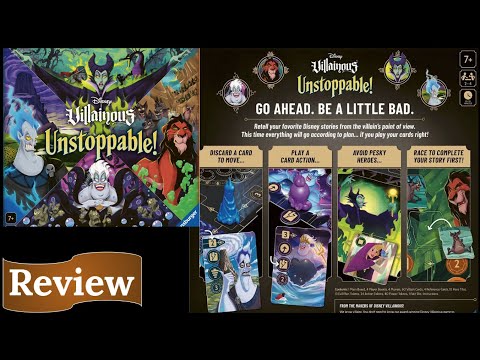 Disney Villainous Unstoppable! Review