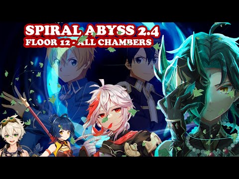 Spiral Abyss 2.4 | Xiao Main DPS - Floor 12 All Chambers (9 Stars) | Genshin Impact
