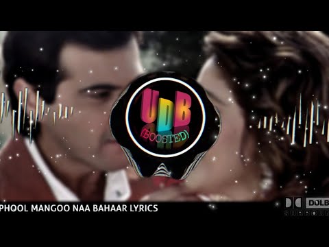 Phool Maangu Na Bahaar Maangu[BASS BOOSTED UDB] -Video Song | Raja | Madhuri Dixit & Sanjay Kapoor.