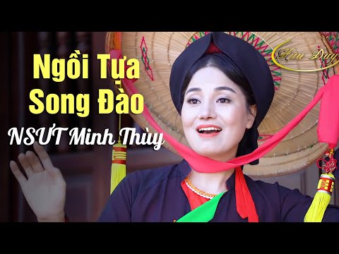 Ảnh bài hát Ngồi Tựa Song Đào - Thể hiện bởi Minh Thùy (NSUT)