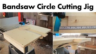 Cut Circles on a Bandsaw