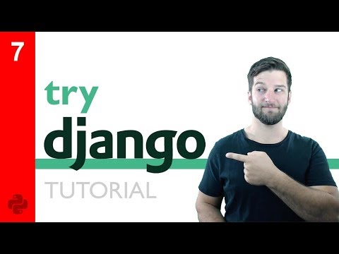 Try DJANGO Tutorial - 7 - Built-In Components