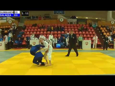 Sovelletun judon SM-kilpailut 2018: SN-52: SUMMANEN - SALAKKA