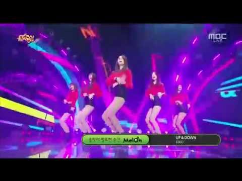 [20141206] EXID (이엑스아이디) _ 위아래 (UP&DOWN) [Show! Music Core][Live][HD]