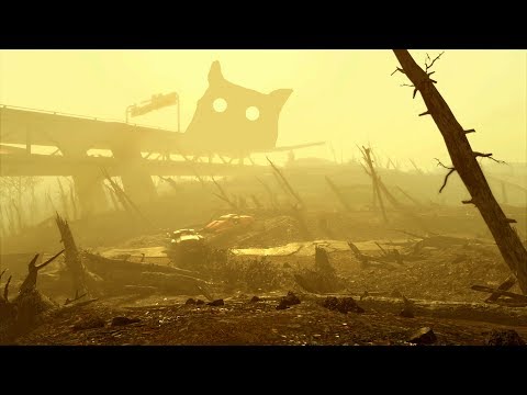 EXPLORING THE GLOWING SEA | Fallout 4 | Bacon Gameplay