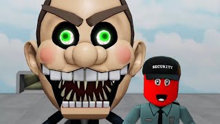 Escape Mr Funny's ToyShop! (SCARY OBBY) Red Cop Vs Mr Funny JUMPSCARES & WALKTHROUGH