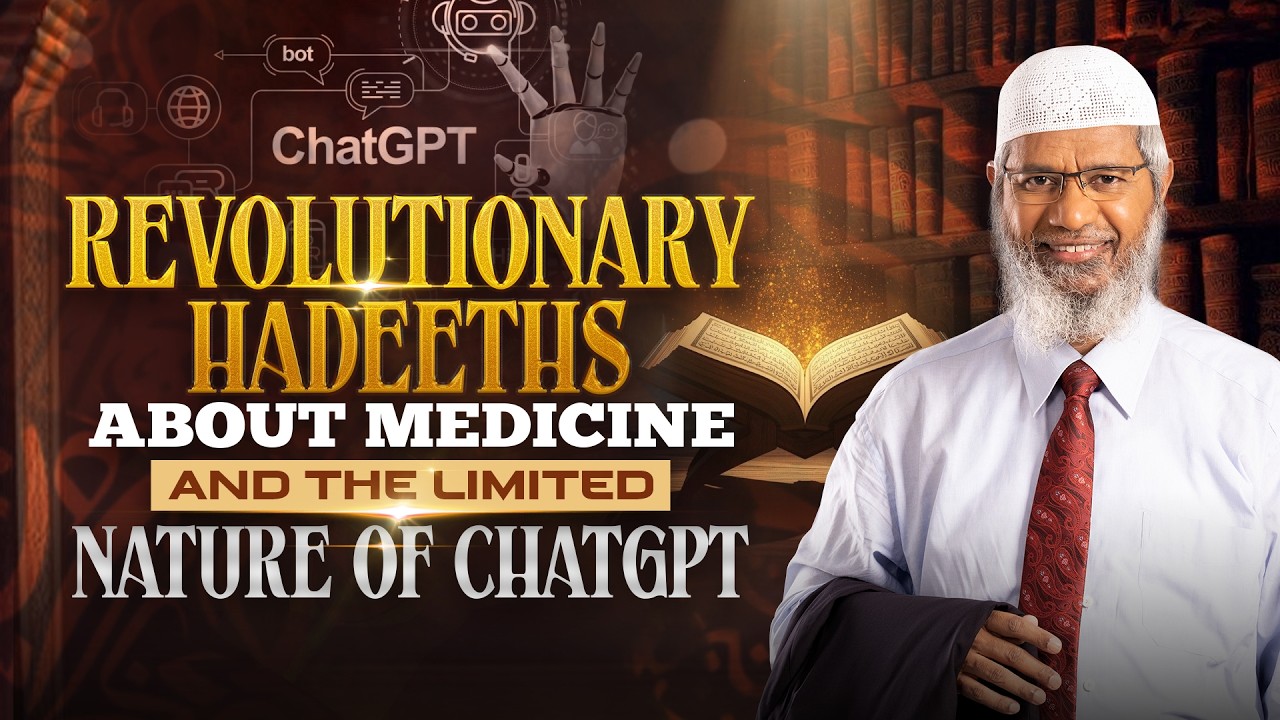 Revolutionary Hadeeths about Medicine and the Limited Nature of ChatGPT - Dr Zakir Naik