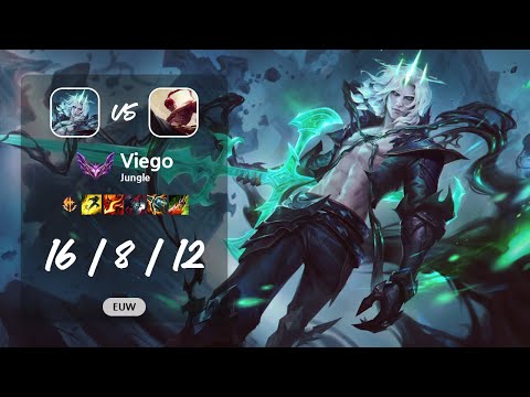 Viego Jungle vs Lee Sin - EUW Master Patch 13.8