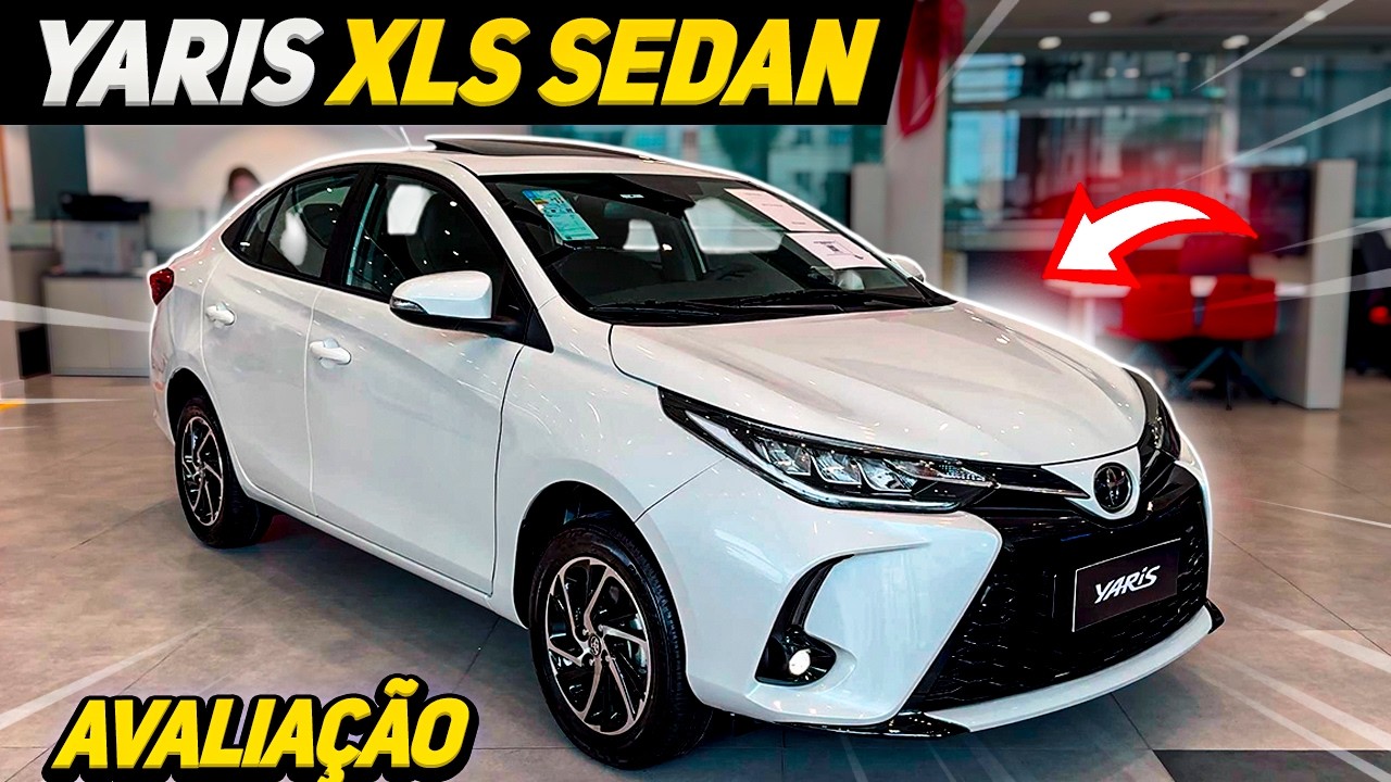 NOVO TOYOTA YARIS SEDÃ XLS 2025 - O YARIS TOPO DE LINHA