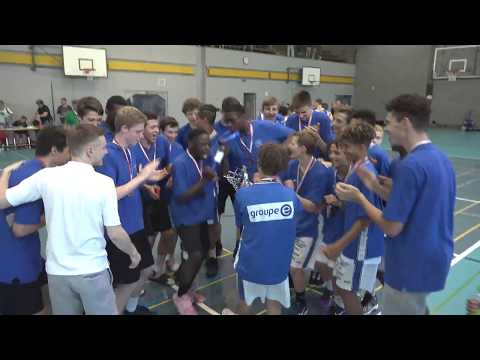CSJ 2017 - U14M: Fribourg vs Versoix - Medal Award Ceremony
