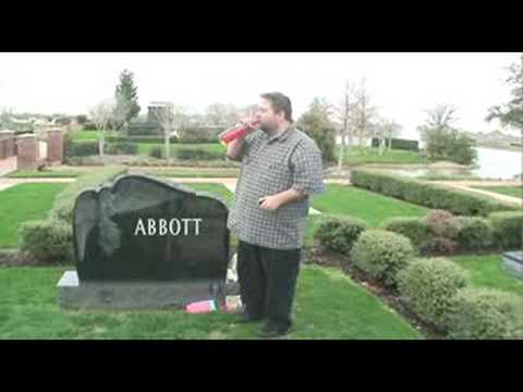 Dimebag Darrell we drink at his grave - R.I.P