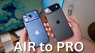 I Switched from iPhone 17 Pro to the Air..Here’s What Surprised Me