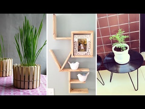 12 Super IDEAS FOR DECORATING WITHOUT SPENDING - Easy DECOR from Trash to LUXURY