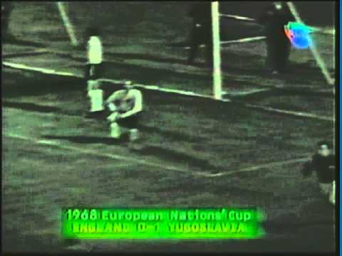 1968 (June 5) Yugoslavia 1-England 0 (Euroepan Championships).mpg