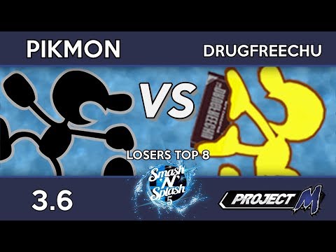 ePG | Pikmon (GnW) vs ALS | Drugfreechu (GnW) - Smash 'N' Splash 5 Top 8