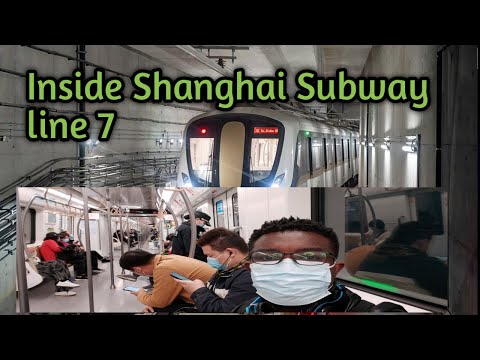 Shanghai Subway line 7 | Aimlessly walking inside the Shanghai metro line 7.🤣🤣🤣🤣🤣