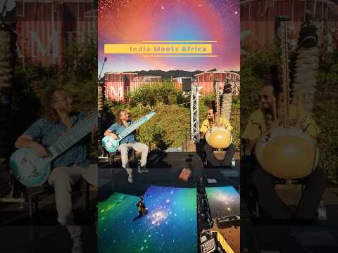 Afro-Raga live performance by YoYo Sitar with kora player Tomer Yehieli