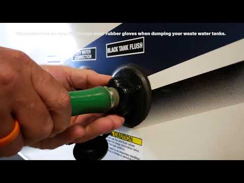 How to use the Black Tank Flush on an RV