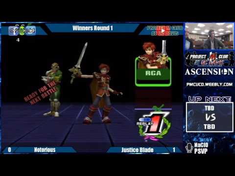 "Ascension 10/1/16" - Notorious (CF) v. Justice Blade (Roy) - Winners R1