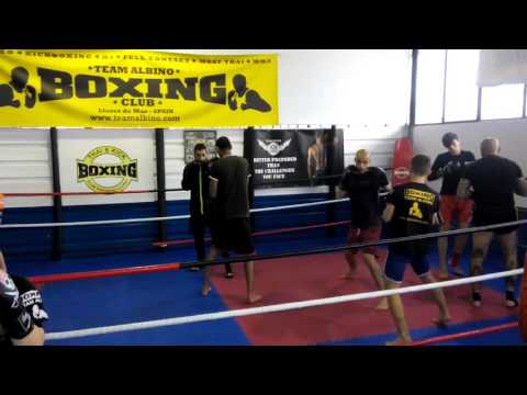 Team Albino -Lloret de Mar- training