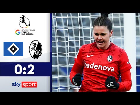 Freiburg schlägt dezimiertes Hamburg verdient! | Hamburger SV - SC Freiburg | Frauen-Bundesliga