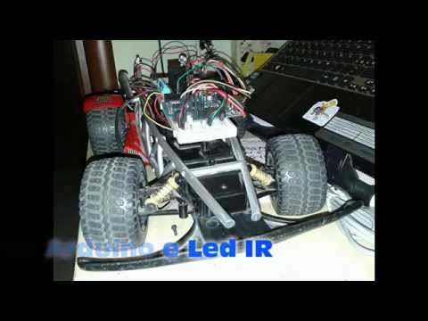Macchina IR con Arduino con Telecomando TV IR