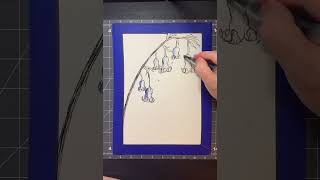 Blue bells #art #watercolors #ink #comedy #inkwork #drawing #drawingink #artdrawing #painting ￼
