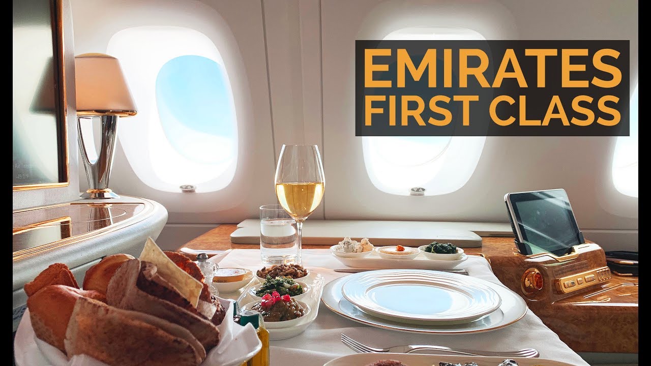 EMIRATES A380 FIRST CLASS - Dubai-Sao Paulo