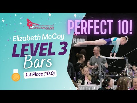 PERFECT Level 3 Bars Routine (10.0) - Make It Count Invitational 2023