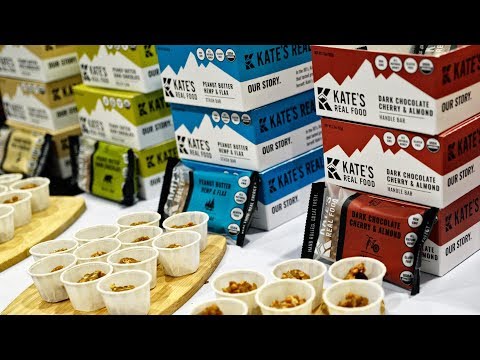 Kate's Real Food Organic Bars Interview and Production Tour | Food for Camping And Adventures