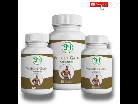 Weight gain capsule, packaging type: bottle