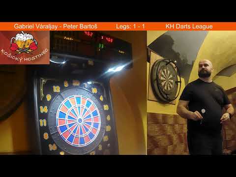 Gabriel Varaljay - Peter Bartoš (KH Darts League)