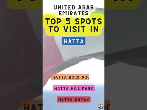 Top 5 Spots to Visit in Hatta (United Arab Emirates)