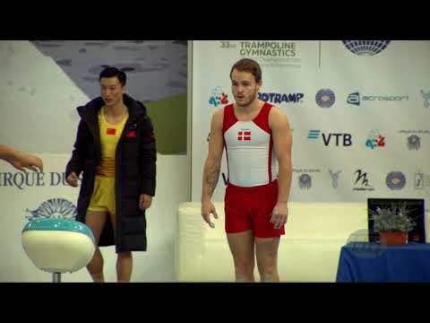 STEFFENSEN Rasmus (DEN) - 2018 Trampoline Worlds, St. Petersburg (RUS) - Qualification Tumbling R1