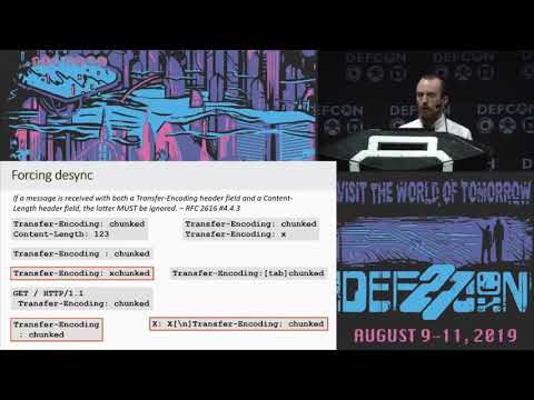 DEF CON 27 - albinowax - HTTP Desync Attacks Smashing into the Cell Next Door
