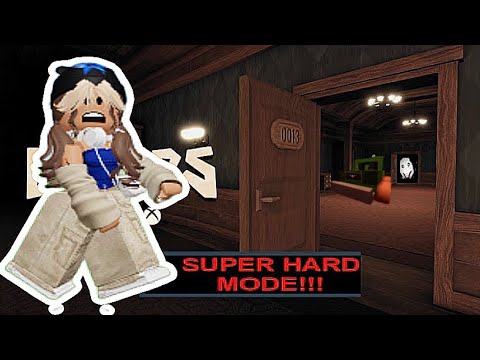 GAMEPLAY FUGINDO DO SEEK E JEFF NO  SUPER HARD MODE( Roblox Doors)