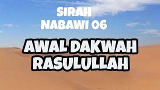 Download lagu SIRAH NABAWI 06 ( AWAL DAKWAH RASULULLAH ) - Ustadz Fadlan Fahamsyah Lc, MHI mp3