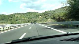preview picture of video 'Italia - La Autostrada Italiana (Alfa Romeo 159)'
