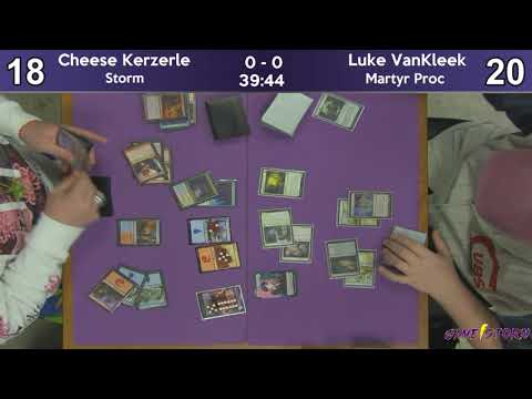 Jake Kerzerle (Storm) vs Luke VanKleek (Martyr Proc) - Sunday Night Modern 12/16/18