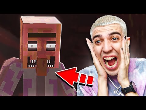Minecraft BUT it's SCARY!  (Horror Map)