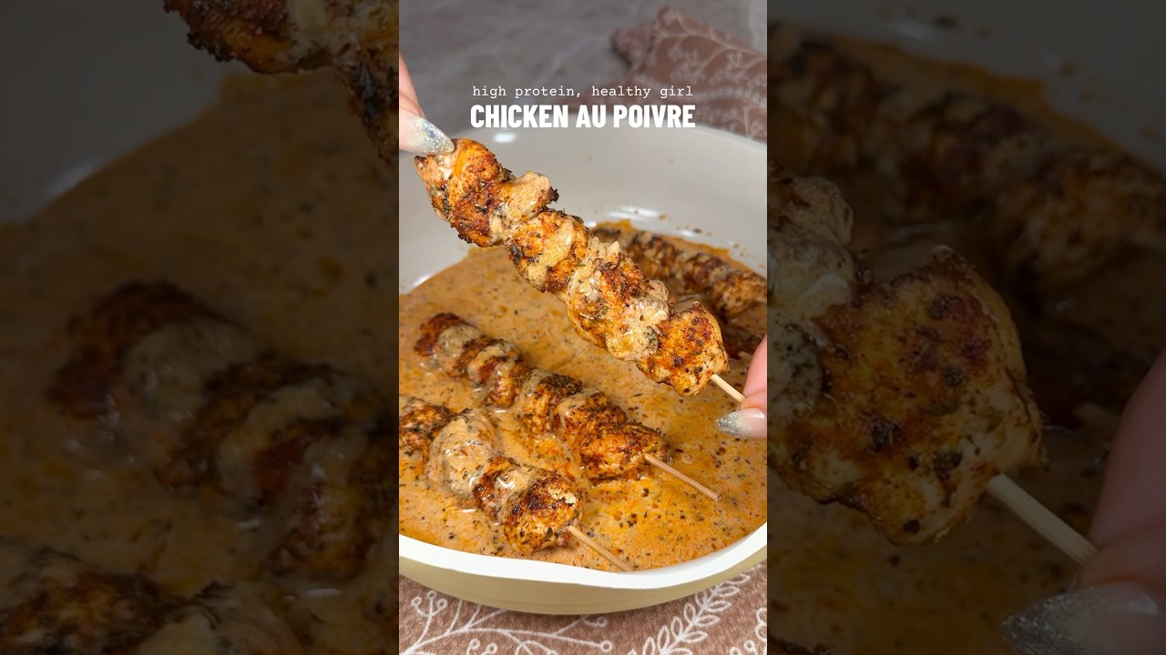 Air Fryer Chicken Skewers