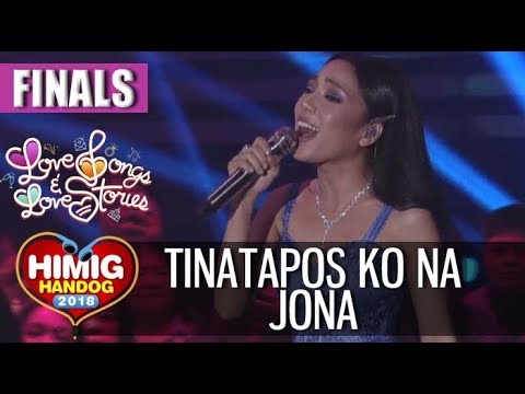 Tinatapos Ko Na - Jona | Himig Handog 2018 (Finals) | The World of a Married Couple OST