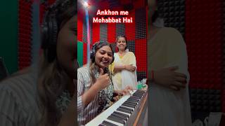 Download lagu Aankhon mein Mohabbat Hai #music #instrumental #piano #keyboardmusic #trending #khushbumirzapuriya mp3