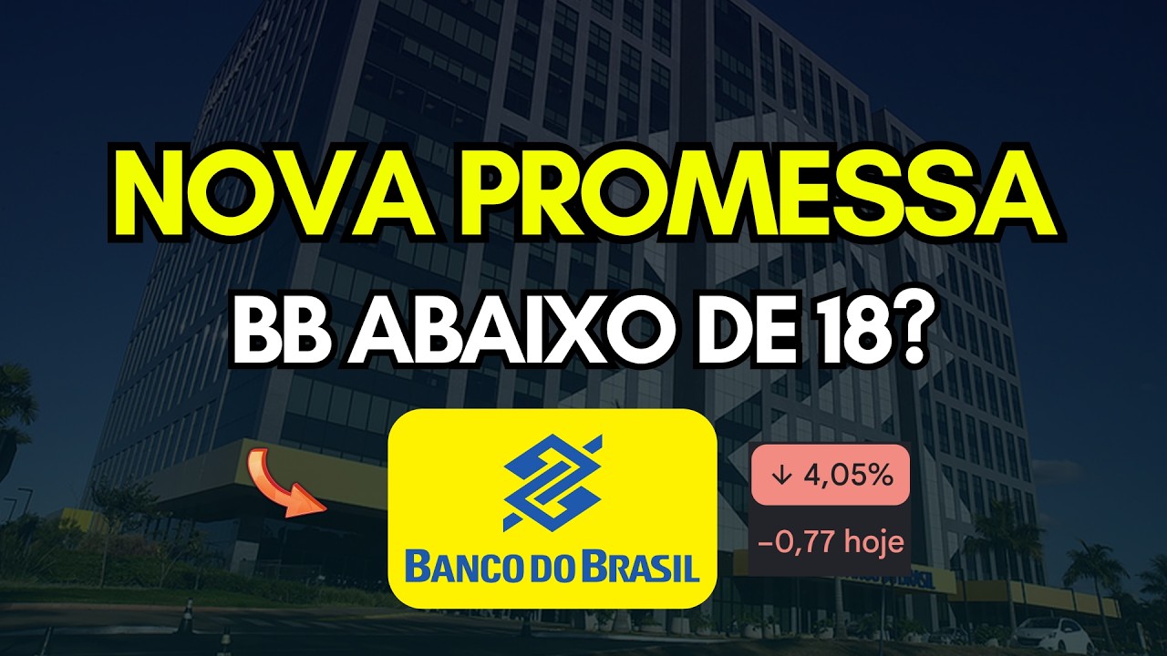 Banco do Brasil (bbas3) Traça Plano de Recuperação, mas Cairá até onde antes disto?