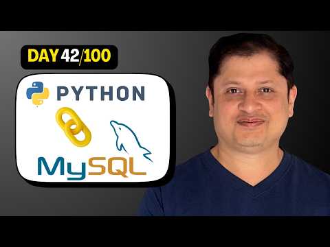 Simplest Way to Connect MySQL with Python 🔥 | Python MySQL Tutorial for Beginners